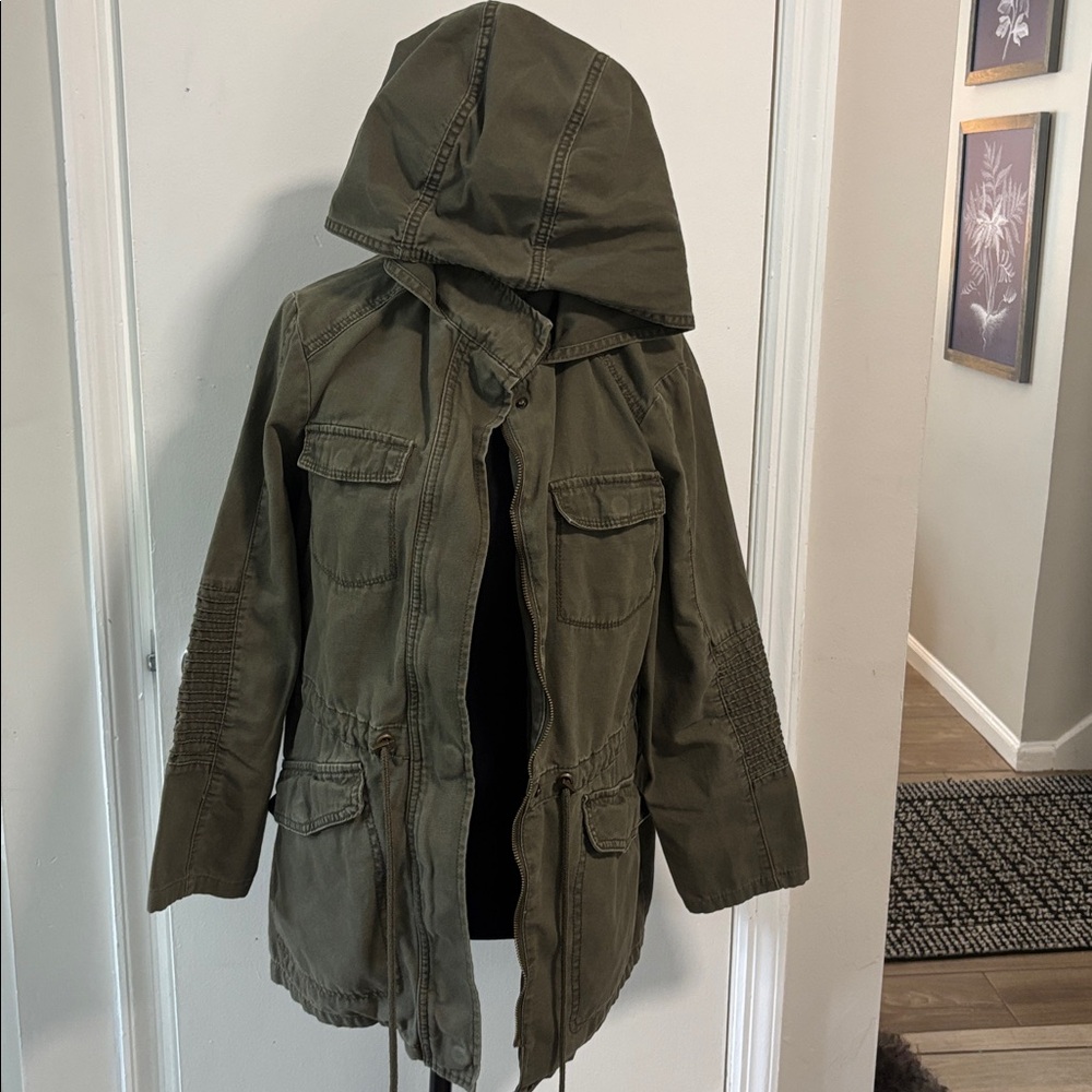 a new day Olive Green Utility Jacket Small